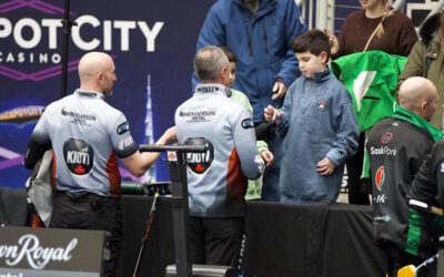 Young curlers inspired by world-class action at Grand Slam of Curling